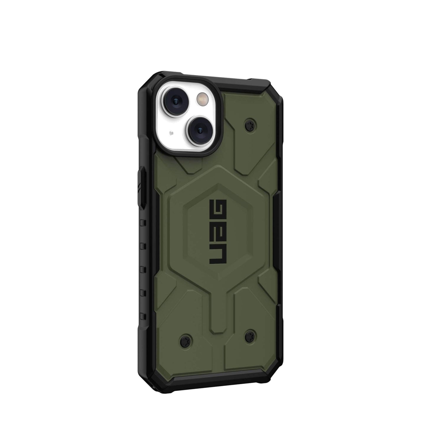 UAG Urban Armor Gear Pathfinder MagSafe Case | Apple iPhone 14/13 | olive