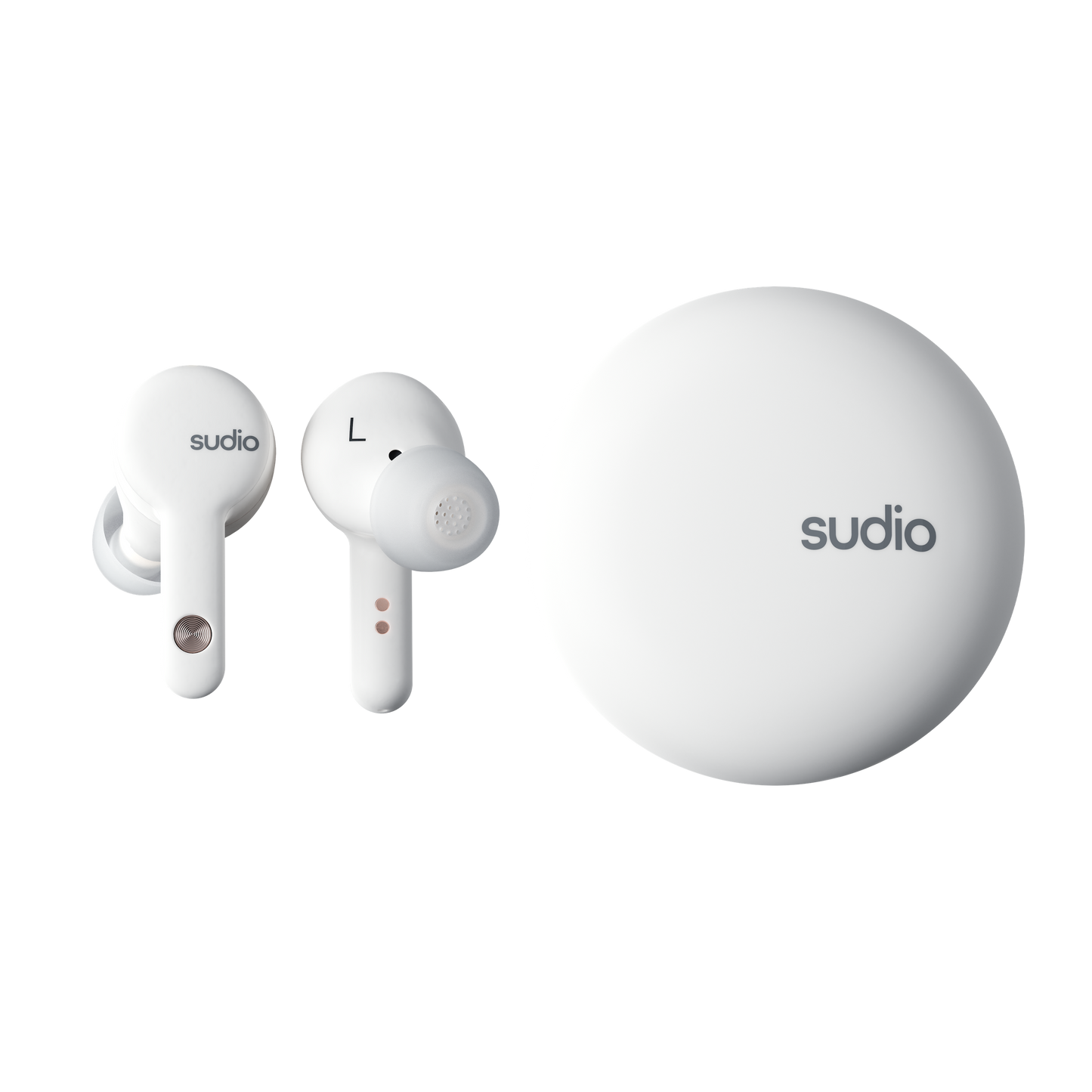 Sudio A2, kabelloser In-Ear Bluetooth Kopfhörer, weiß
