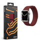 NEXT.ONE Magnetic leather loop for Apple Watch 1/2/3/4/5/6/7/8/Ultra 42/44/49mm red
