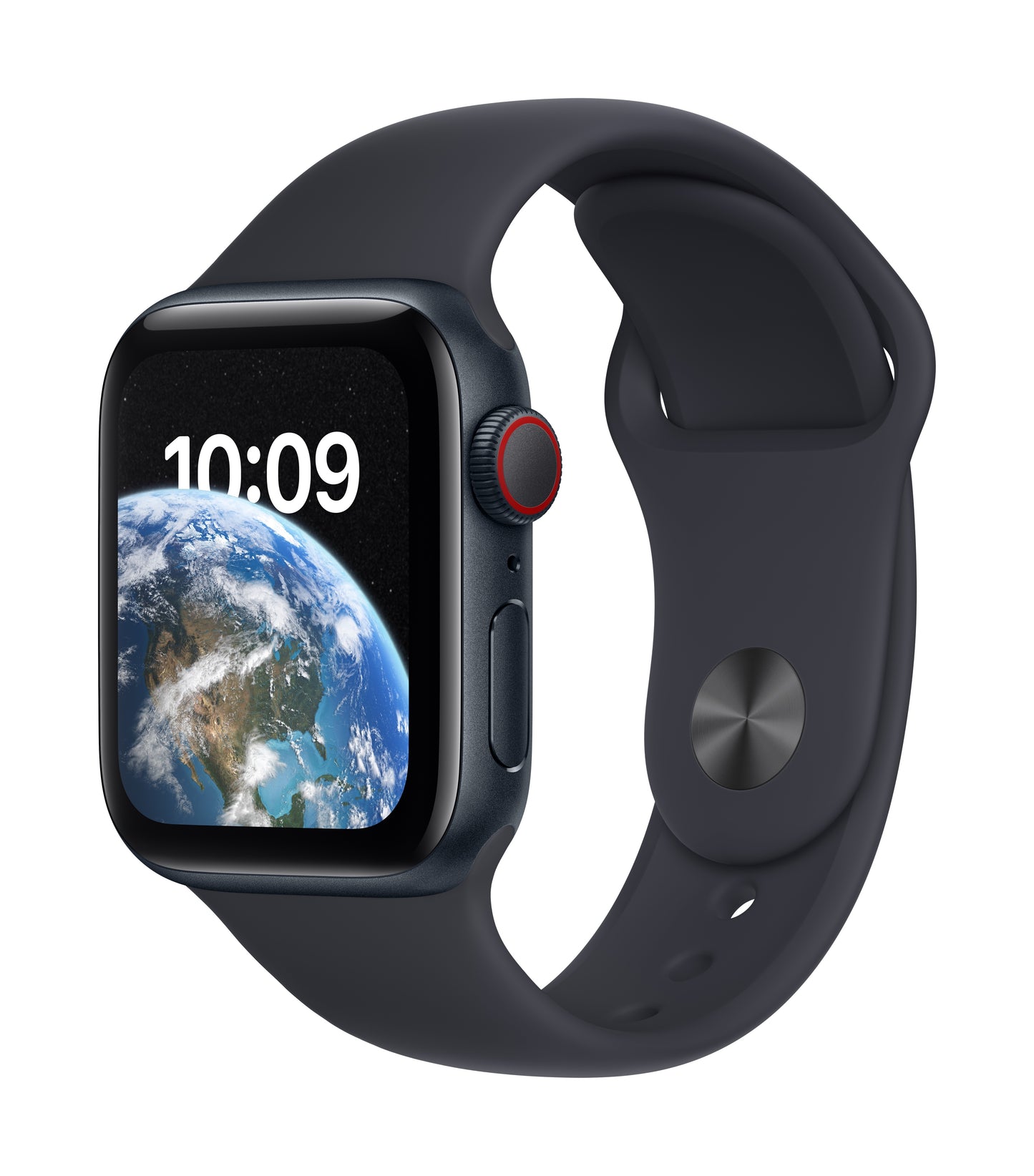 Apple Watch SE GPS + Cellular, Aluminium mitternacht, 40 mm mit Sportarmband, mitternacht
