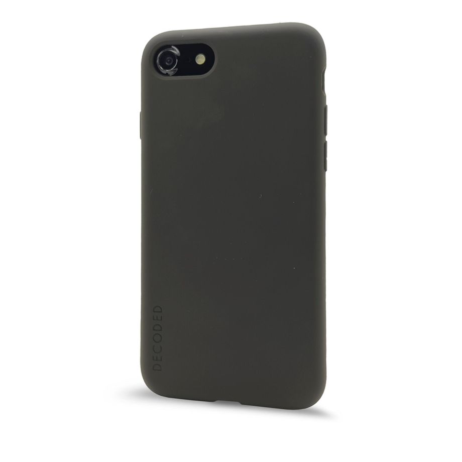 Decoded Silicone Backcover iPhone SE3/SE2/8/7/6s/6 Charcoal