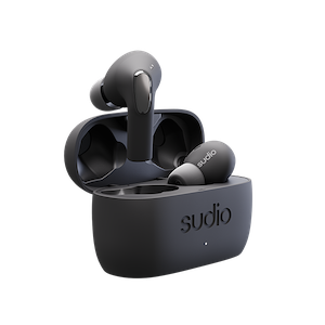 Sudio E2, kabelloser In-Ear Bluetooth Kopfhörer, schwarz