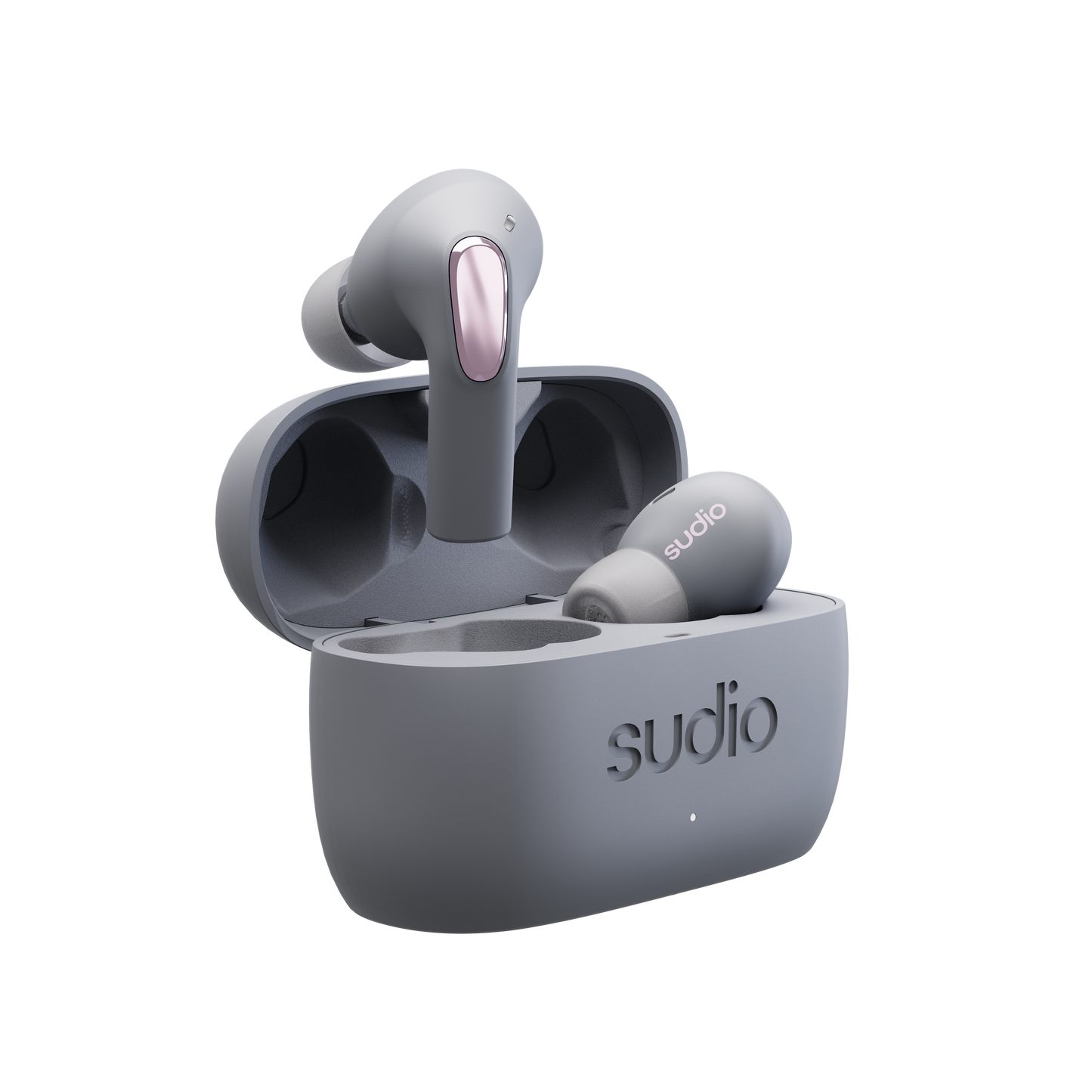 Sudio E2, kabelloser In-Ear Bluetooth Kopfhörer, grau
