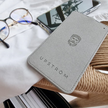 UPSTRÖM LÄDER - Wireless Charger (Grey)