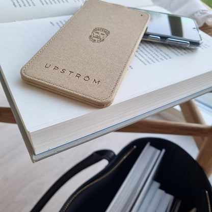 UPSTRÖM LÄDER - Wireless Charger (Sand)