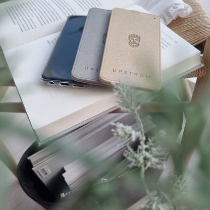 UPSTRÖM LÄDER - Wireless Charger (Sand)
