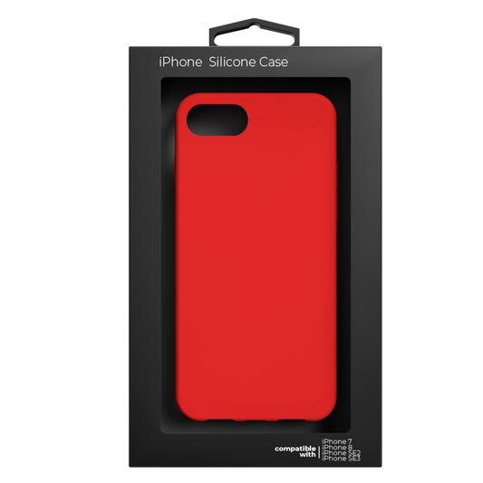 NEXT.ONE Silicone case red for iPhone 6/7/8/SE