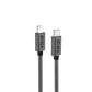 NEXT.ONE USB-C auf Lightning Kabel aus Metall Apple Zertifiziert 1,2m - Space Grau