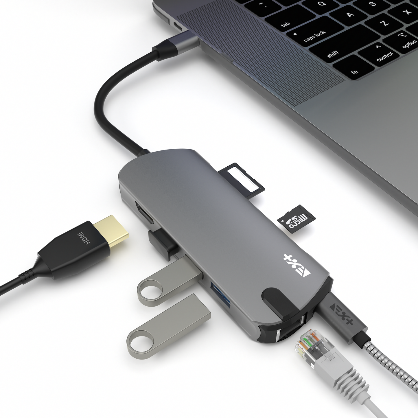 NEXT.ONE USB-C Multiport Ethernet Pro Hub