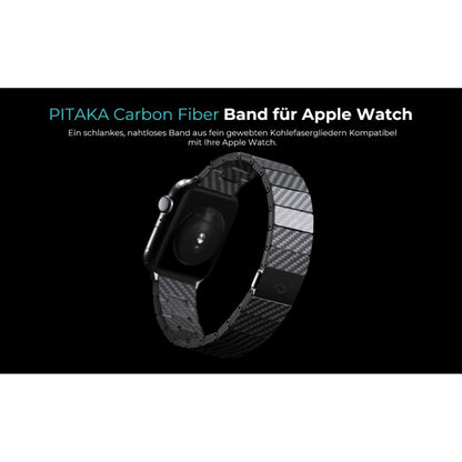 Pitaka Carbon Fiber Link Bracelet Modern Band 38/40/41mm