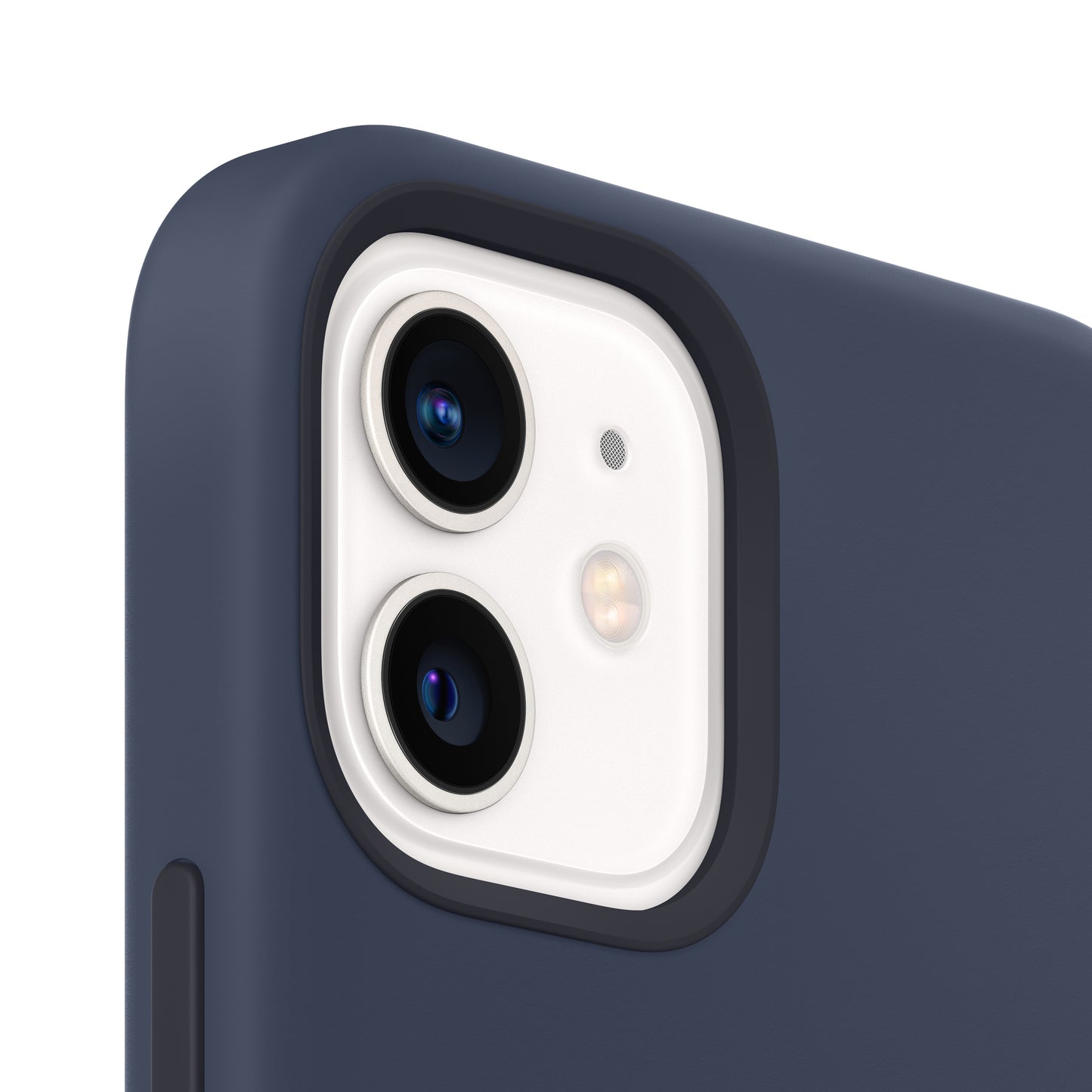 Apple iPhone 12/ 12 Pro Silikon Case mit MagSafe, dunkelmarine