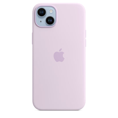 Apple iPhone 14 Plus Silikon Case mit MagSafe, flieder