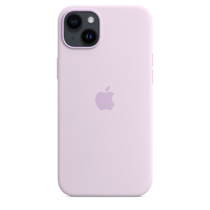 Apple iPhone 14 Plus Silikon Case mit MagSafe, flieder