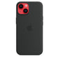 Apple iPhone 14 Silikon Case mit MagSafe, mitternacht