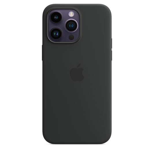 Apple iPhone 14 Pro Max Silikon Case mit MagSafe, mitternacht
