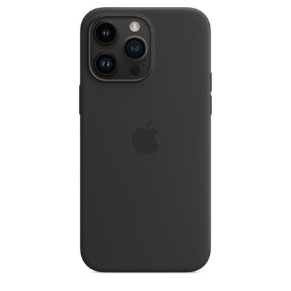 Apple iPhone 14 Pro Max Silikon Case mit MagSafe, mitternacht
