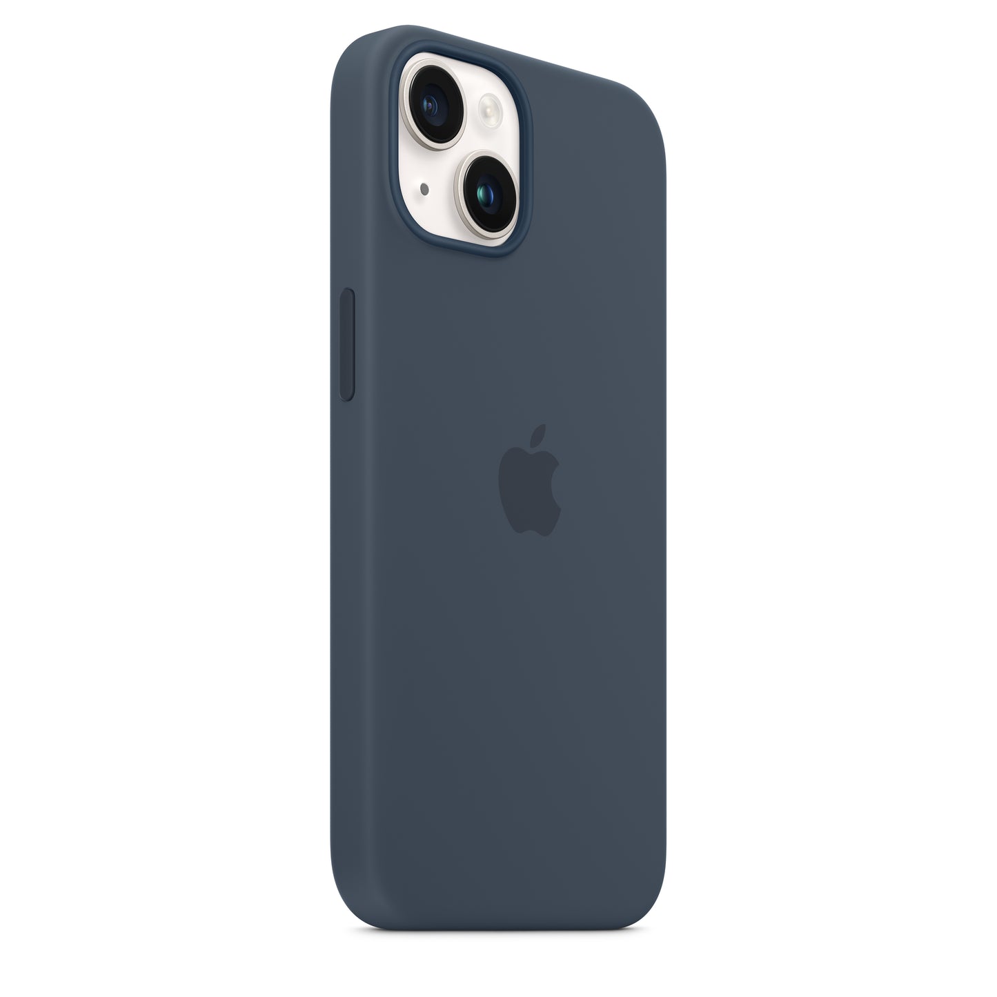 Apple iPhone 14 Silikon Case mit MagSafe, sturmblau