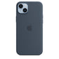 Apple iPhone 14 Plus Silikon Case mit MagSafe, sturmblau