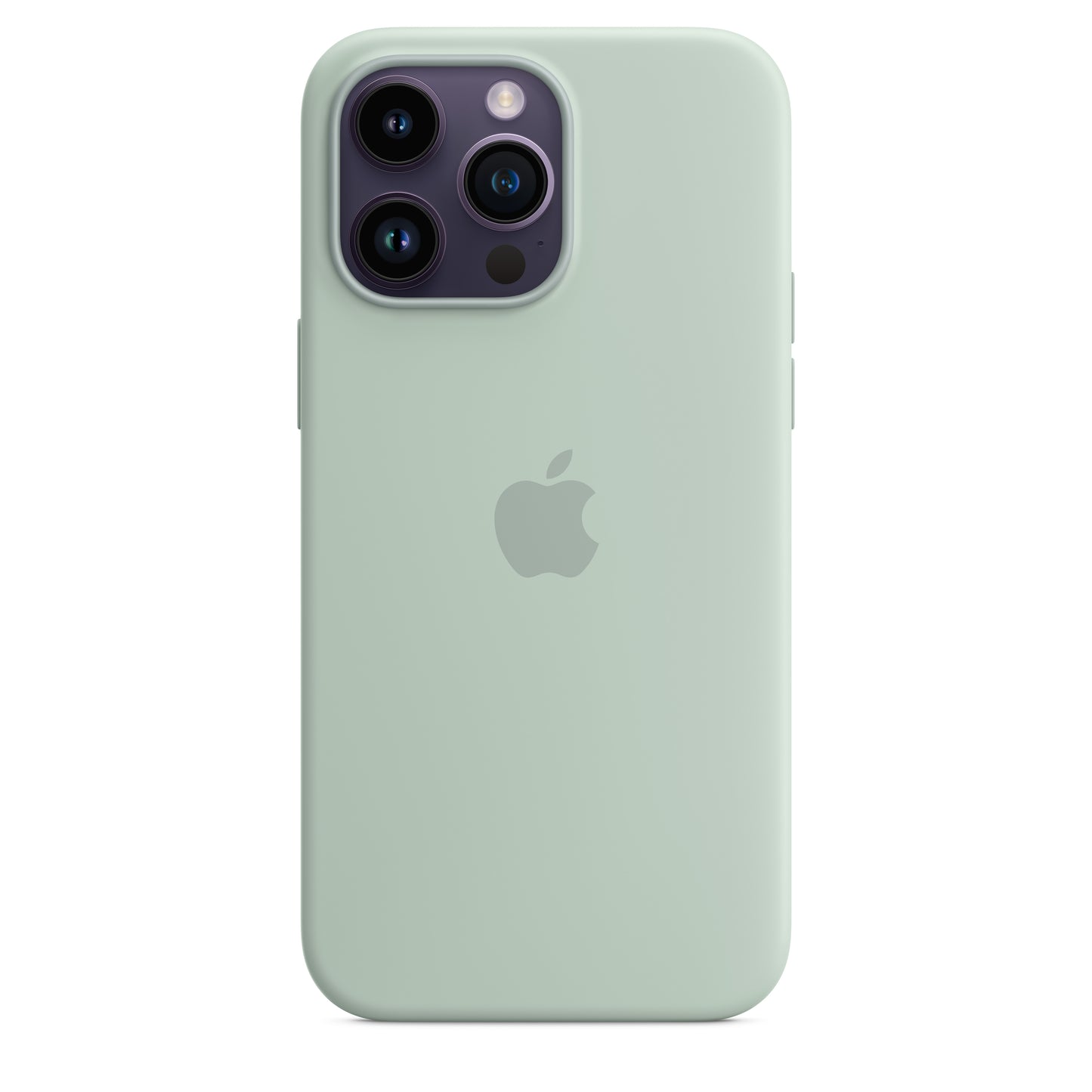 Apple iPhone 14 Pro Max Silikon Case mit MagSafe, agavengrün