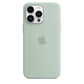 Apple iPhone 14 Pro Max Silikon Case mit MagSafe, agavengrün