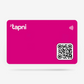 TAPNI - Next-Gen digitale NFC Visitenkarte - Magenta