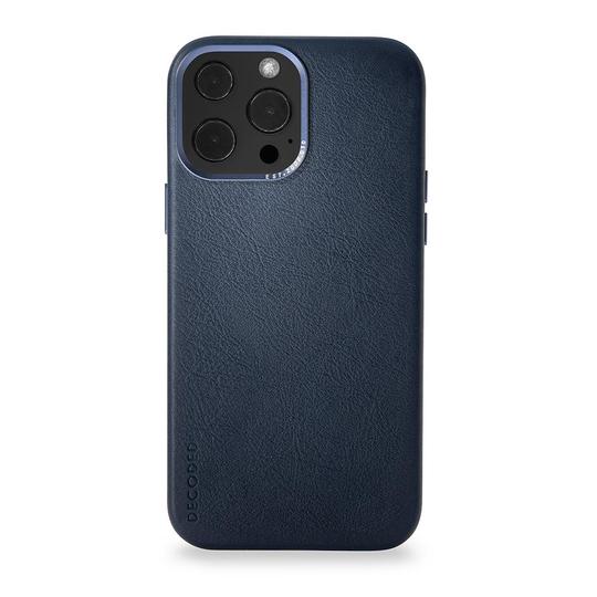 Decoded - Leather Backcover | iPhone 13 Pro (6.1 inch) - Steel Blue