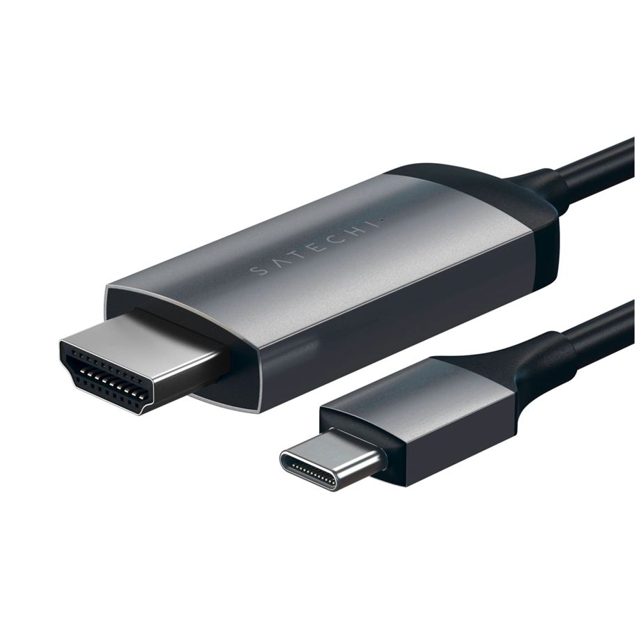 Satechi Type-C zu 4K HDMI Kabel space gray