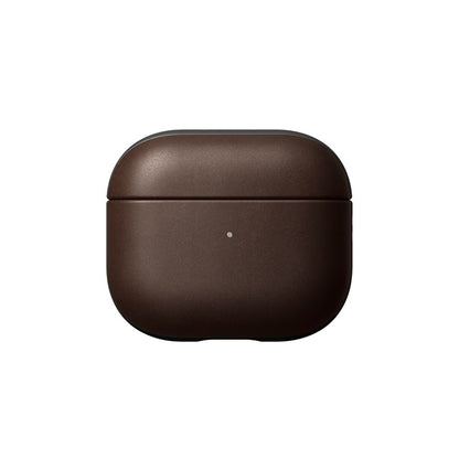 Nomad Airpods V3 Case Rustic Brown Leather