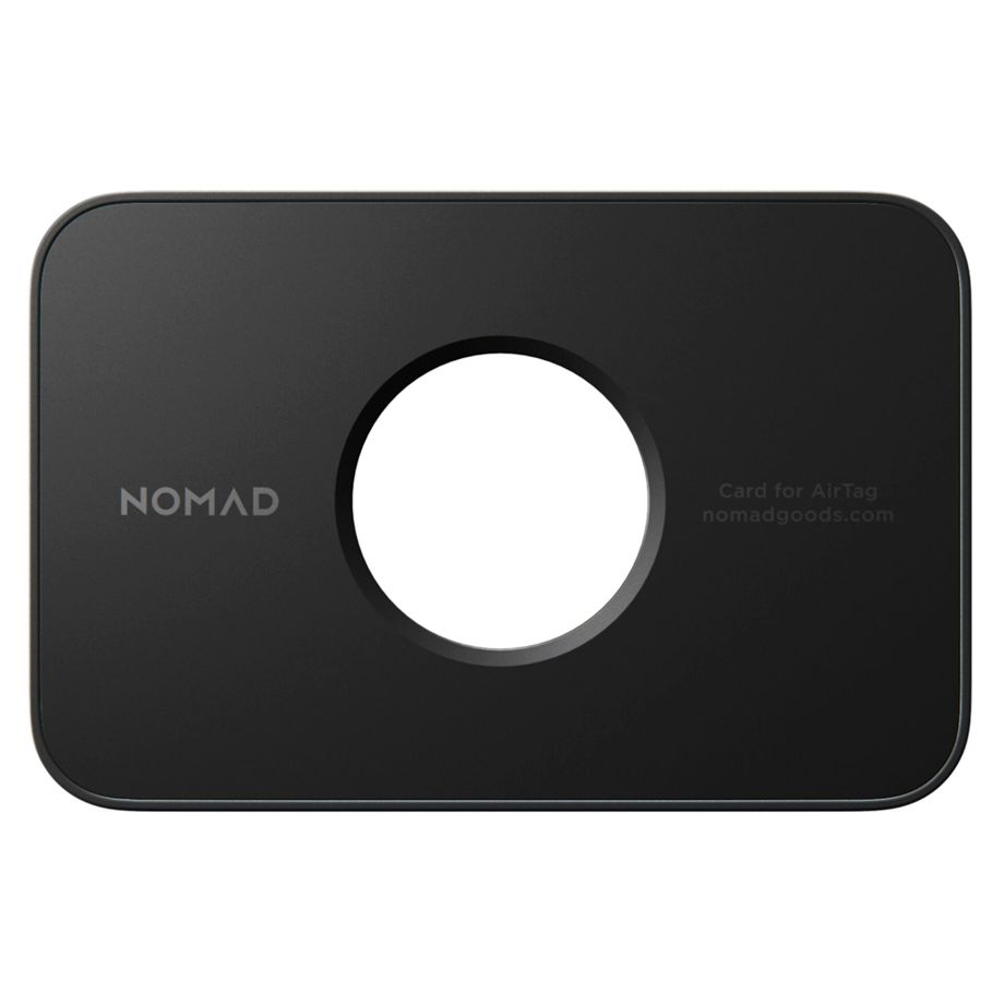 Nomad Card for Airtag Black