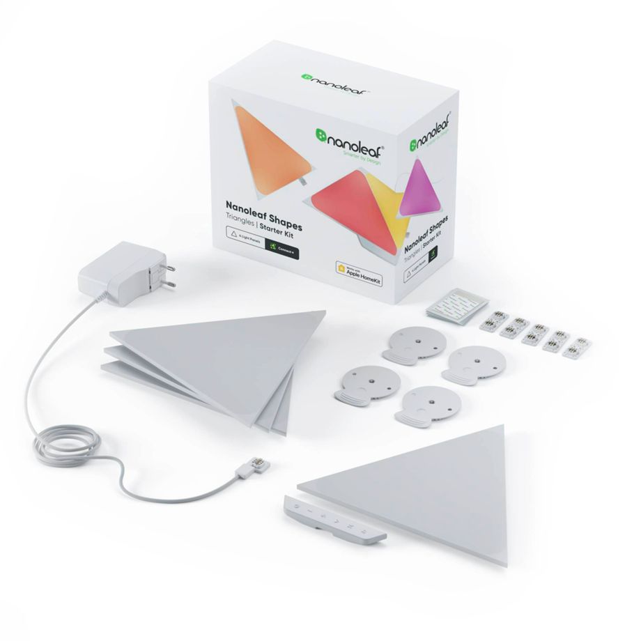 Nanoleaf Shapes Triangles Starter Kit - 4 PK