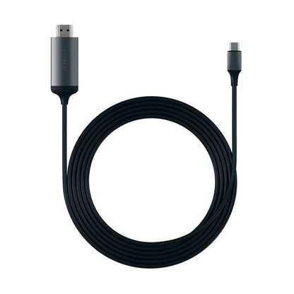 Satechi Type-C zu 4K HDMI Kabel space gray