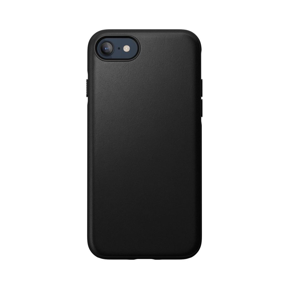 Nomad Modern Leather Case iPhone SE3/SE2/8/7 Black
