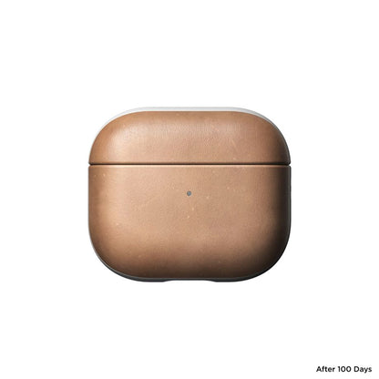 Nomad Airpods V3 Case Natural Leather