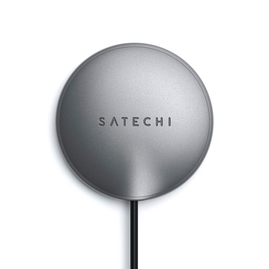 Satechi Magnetic Wireless Charging Cable space gray