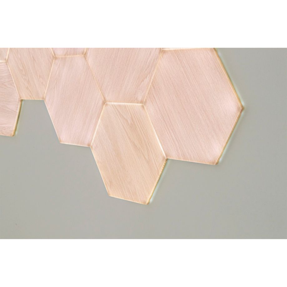 Nanoleaf Elements Wood Look Hexagons Starter Kit - 13 PK