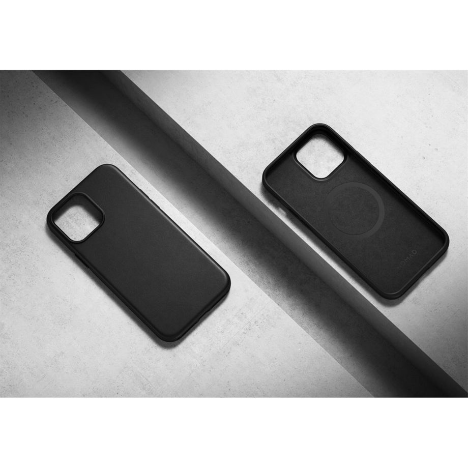 Nomad Modern Leather Case iPhone 14 Pro Max Black