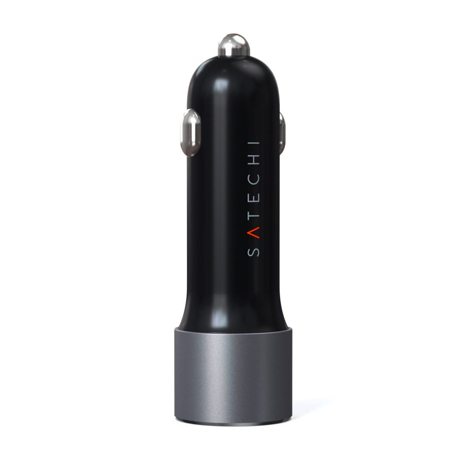 Satechi 72W Type-C PD Car Charger space gray