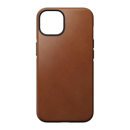 Nomad Modern Leather Case iPhone 14 English Tan