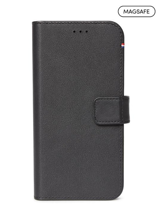 Decoded - Leather Detachable Wallet - MagSafe | iPhone 12 / iPhone 12 Pro (6.1 inch) - Black