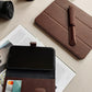 Decoded - Leather Detachable Wallet - MagSafe | iPhone 12 / iPhone 12 Pro (6.1 inch) - Cinnamon Brown