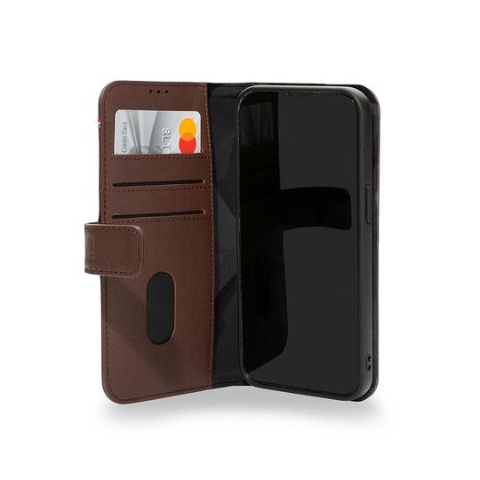 Decoded - Leather Detachable Wallet | iPhone 13 Pro (6.1 inch) - Chocolate Brown