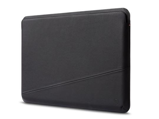 Decoded - Leather Frame Sleeve for Macbook 13 inch - Black