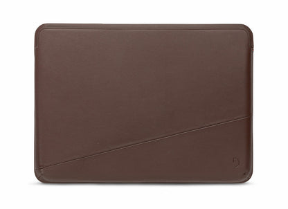 Decoded - Leather Frame Sleeve for Macbook 14 inch - Brown