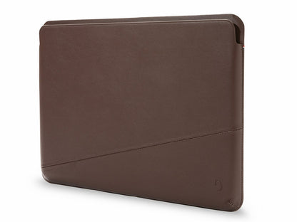 Decoded - Leather Frame Sleeve for Macbook 14 inch - Brown