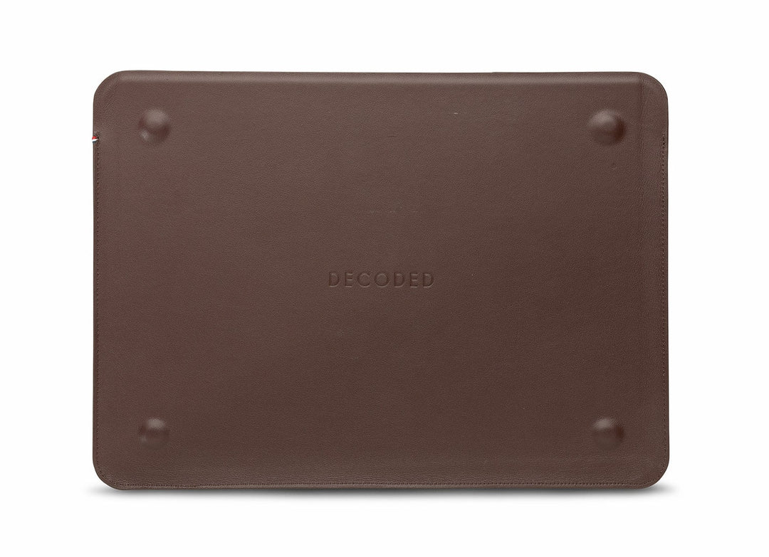 Decoded - Leather Frame Sleeve for Macbook 16 inch - Brown