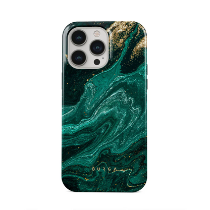 BURGA Emerald Pool Tough MagSafe Case for iPhone