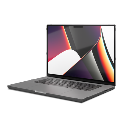NEXT.ONE MacBook Hartschale passgenau für MacBook Pro 16" M1/M2/M3/M4 - Smoke