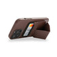 Decoded - MagSafe Card/Stand Sleeve - Chocolate Brown