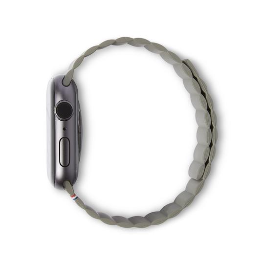 Decoded - Silicone Magnetic Traction Strap | Für Apple Watch 41/40/38mm | Olive