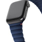 Decoded - Silicone Magnetic Traction Strap | Für Apple Watch 49/45/44/42mm | Navy Peony